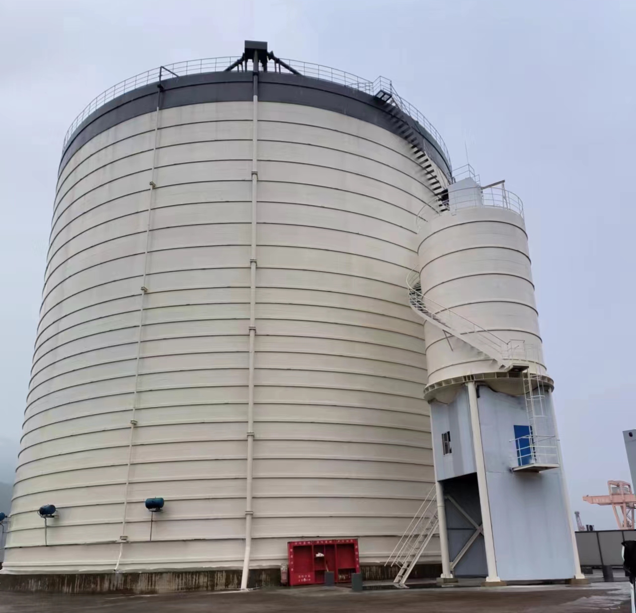 青神10万吨水泥钢板库