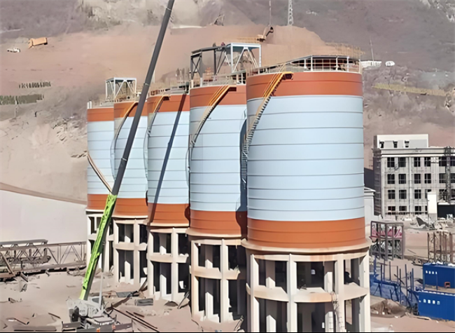 青神高架钢板仓